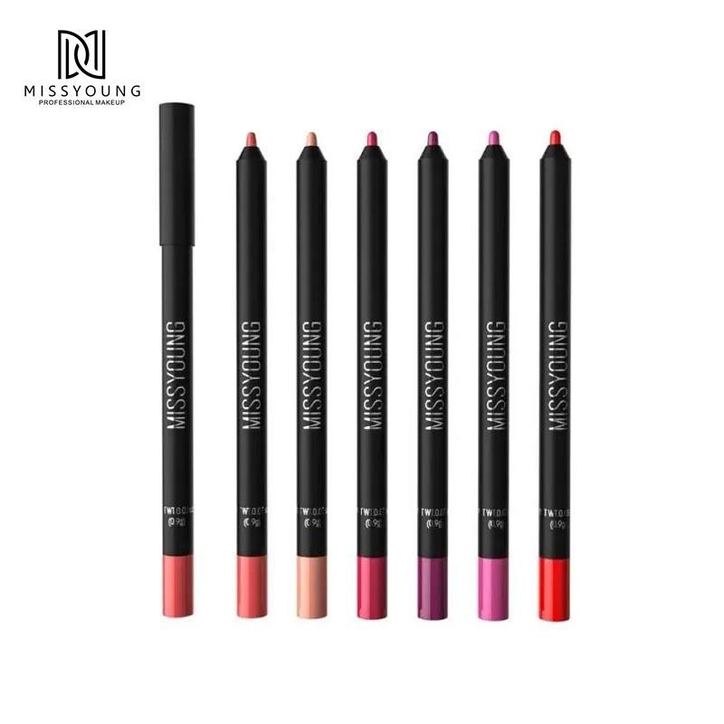 Oem Cosmetic Lip Liner Самый продаваемый водонепроницаемый карандаш для губ с карандашами для губ Private Label