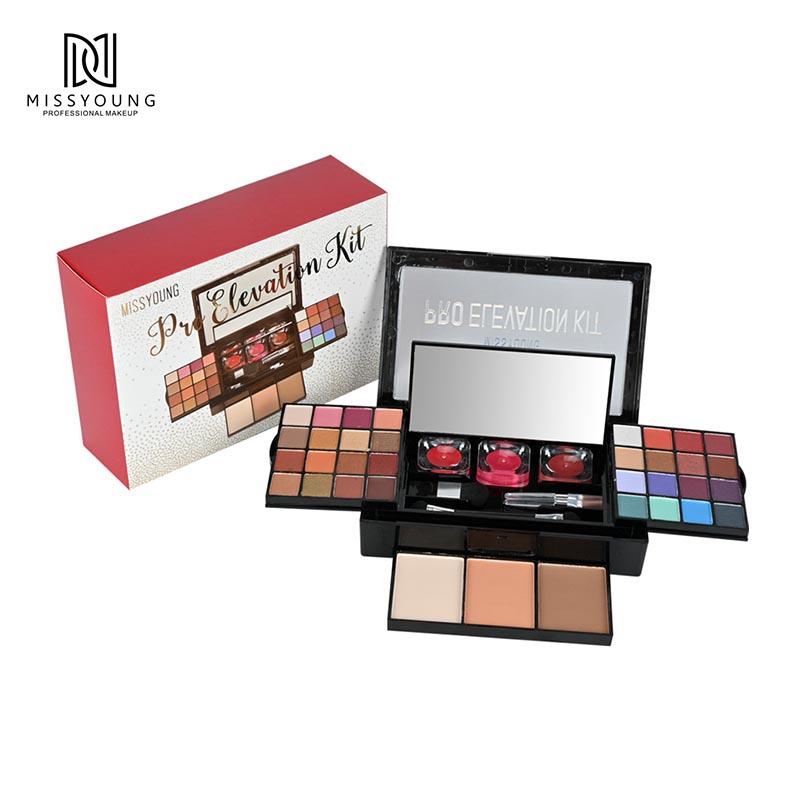 Missyoung Gift Surprise Professional Private Label Beauty Eyeshadow Blush Cosmetic Kit Наборы для макияжа Косметическая коробка