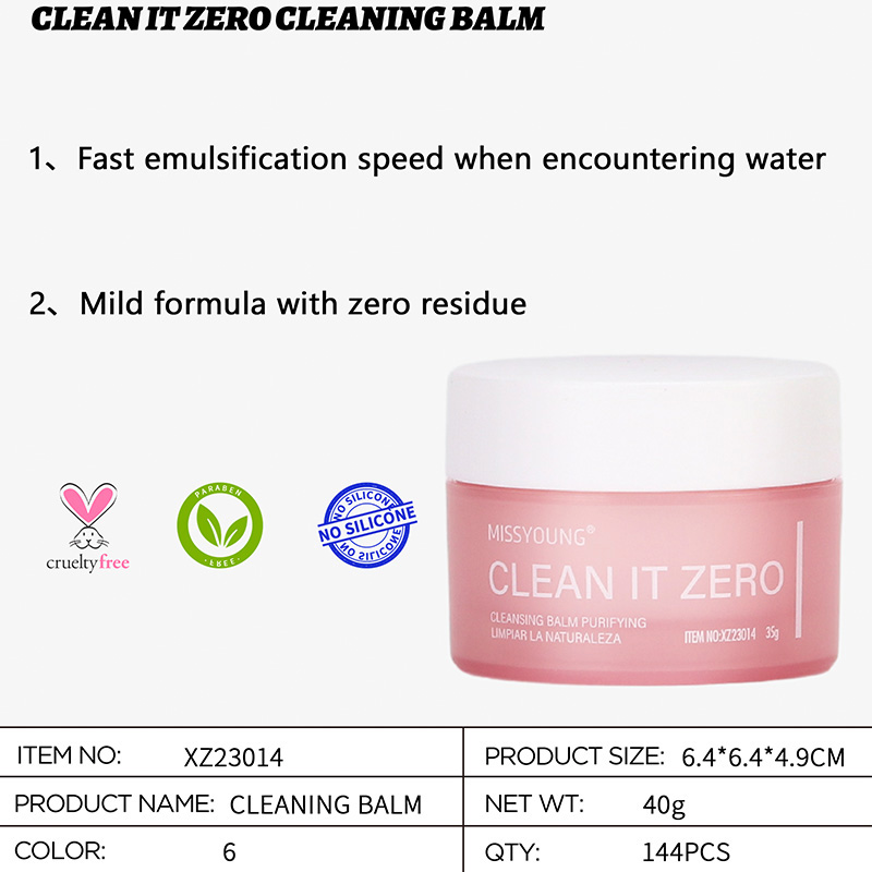 Очищающий бальзам Custom Clean It Zero XZ23014