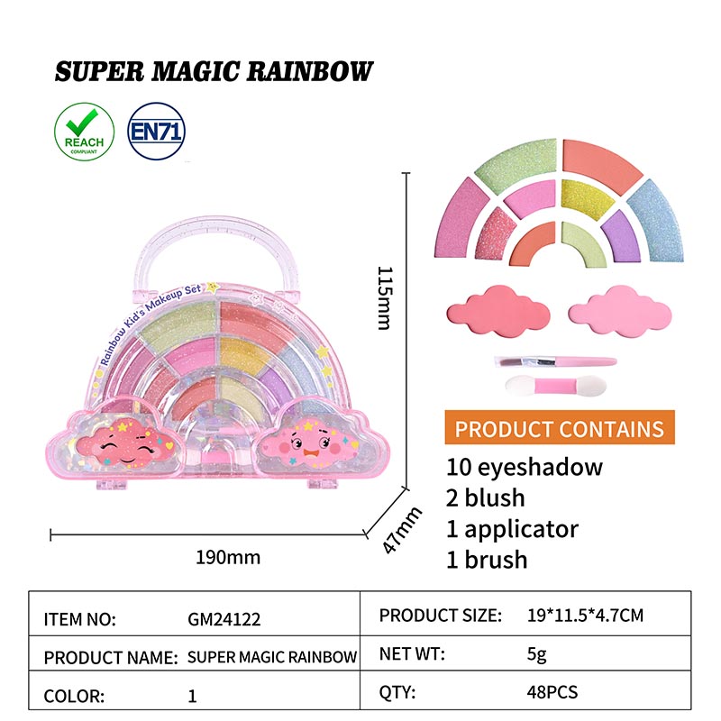 Набор детской косметики Super Magic Rainbow GM24122